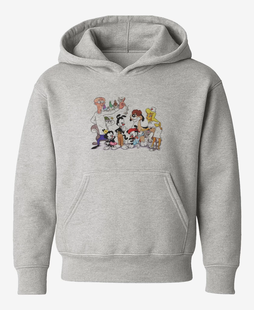 Poleron de niño Gris Melange de Animaniacs