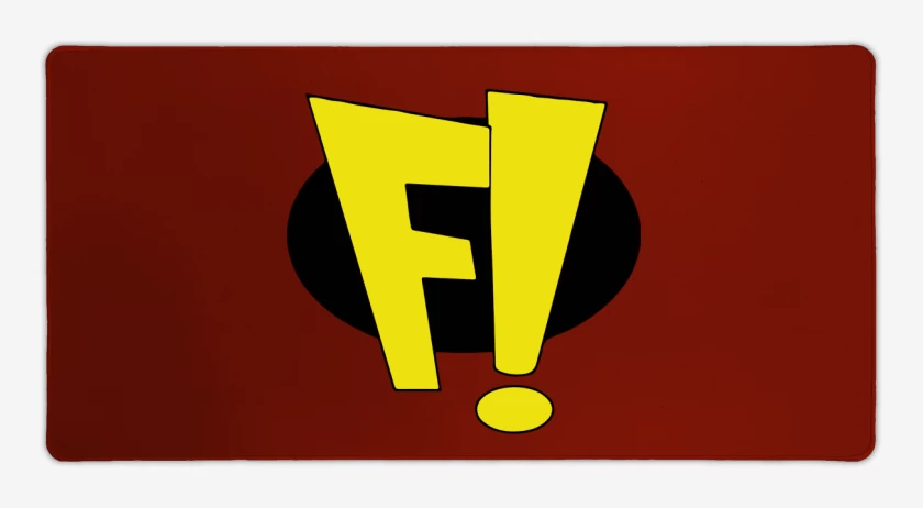 Mouse pad Gamer Rojo de Fenomenoide