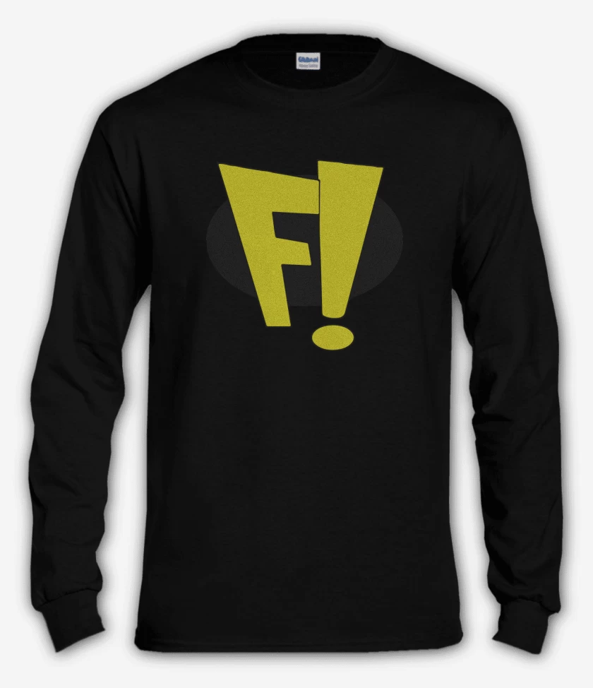 Polera manga larga Negro de Fenomenoide