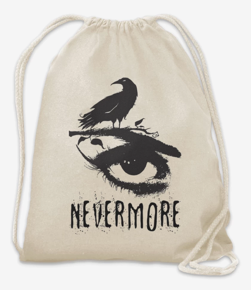 Mochila Blanco de nevermore 