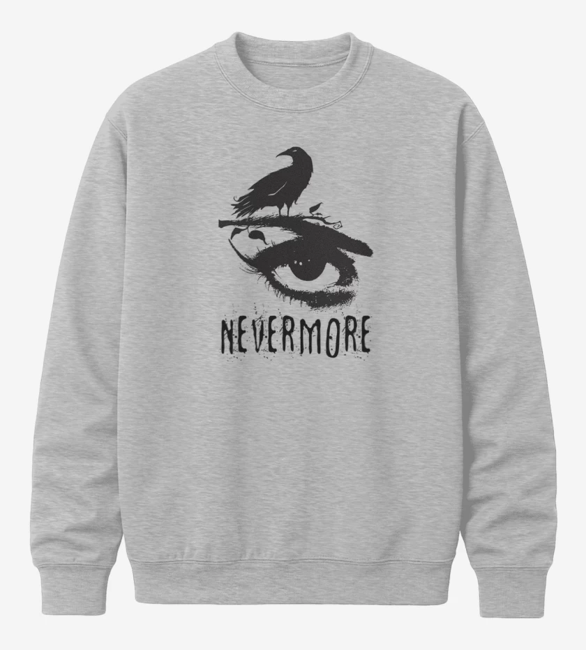 Poleron polo Gris Melange de nevermore 