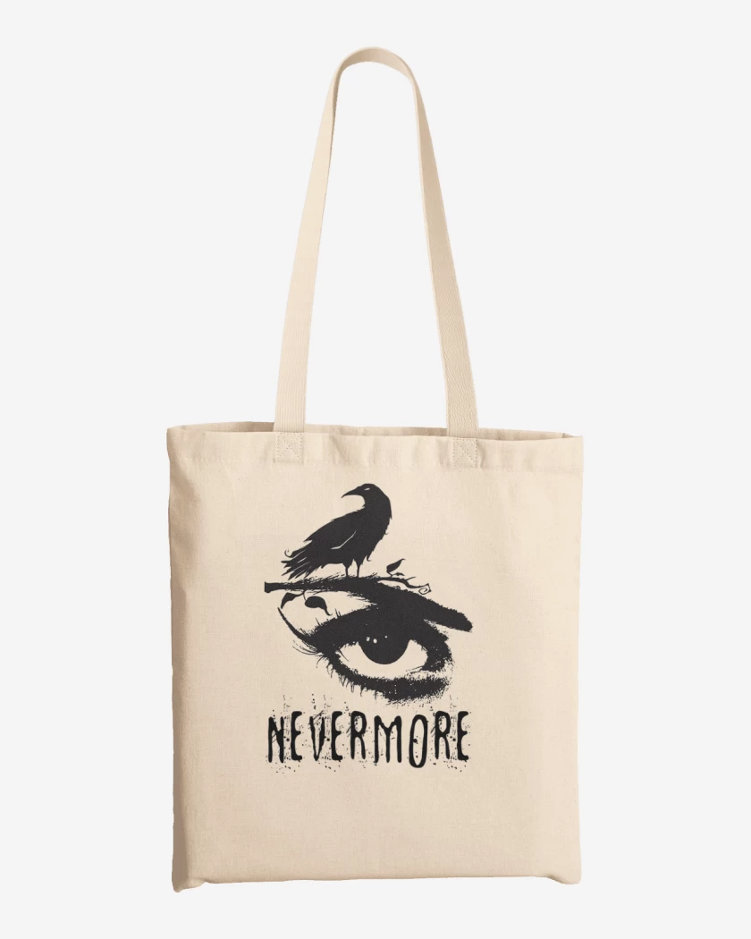 Totebag nevermore 