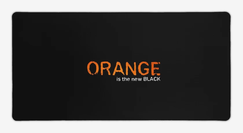 Mouse pad Gamer Negro de Orange 