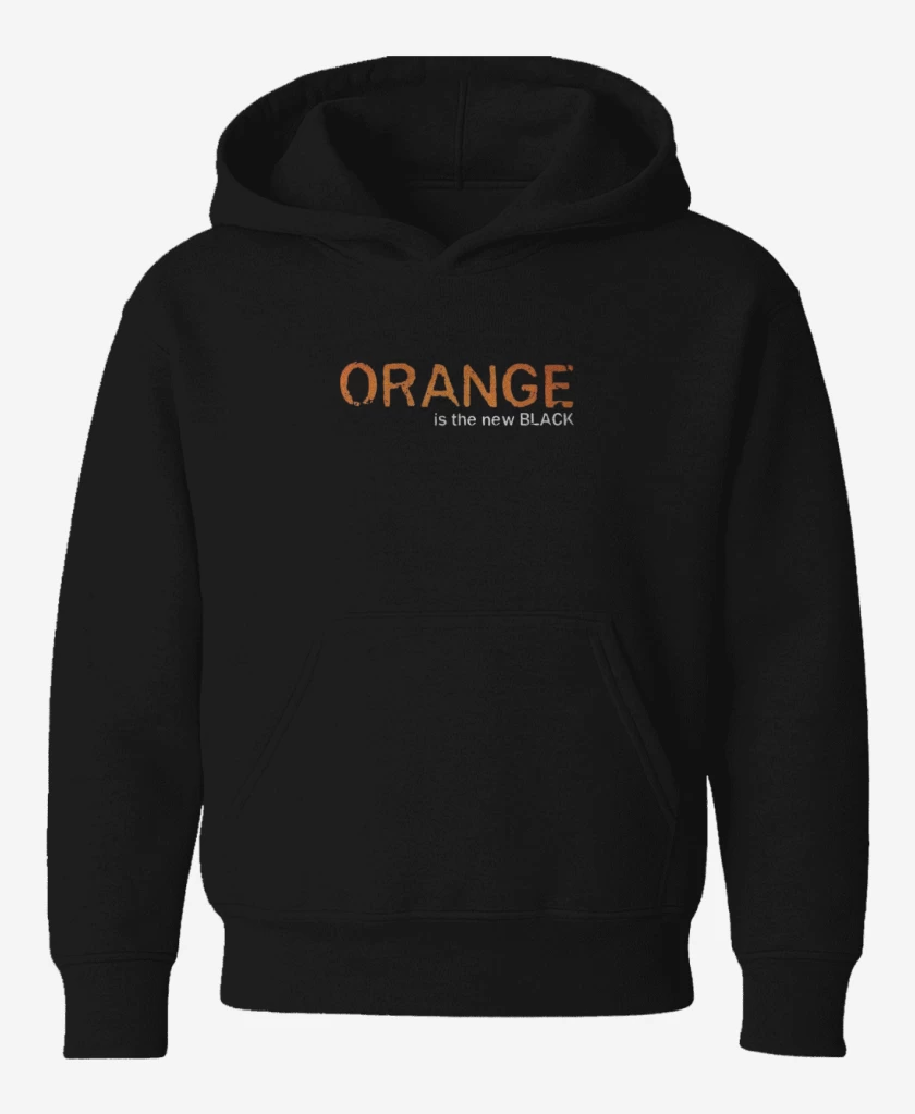 Poleron de niño Negro de Orange 