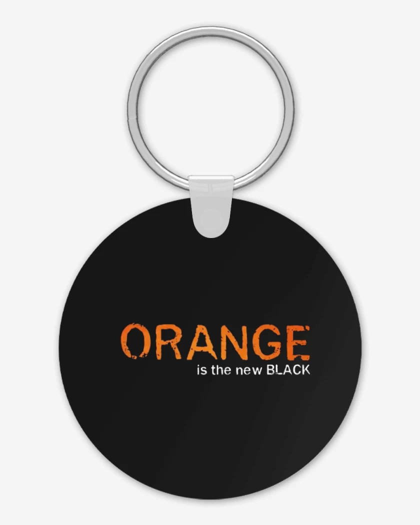 Llavero Negro de Orange 