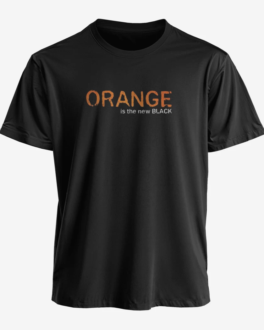 Polera premium Negro de Orange 
