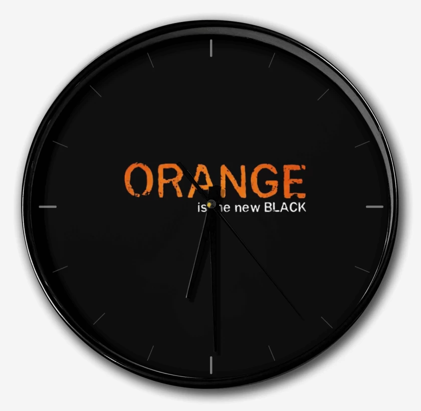Reloj Negro de Orange 