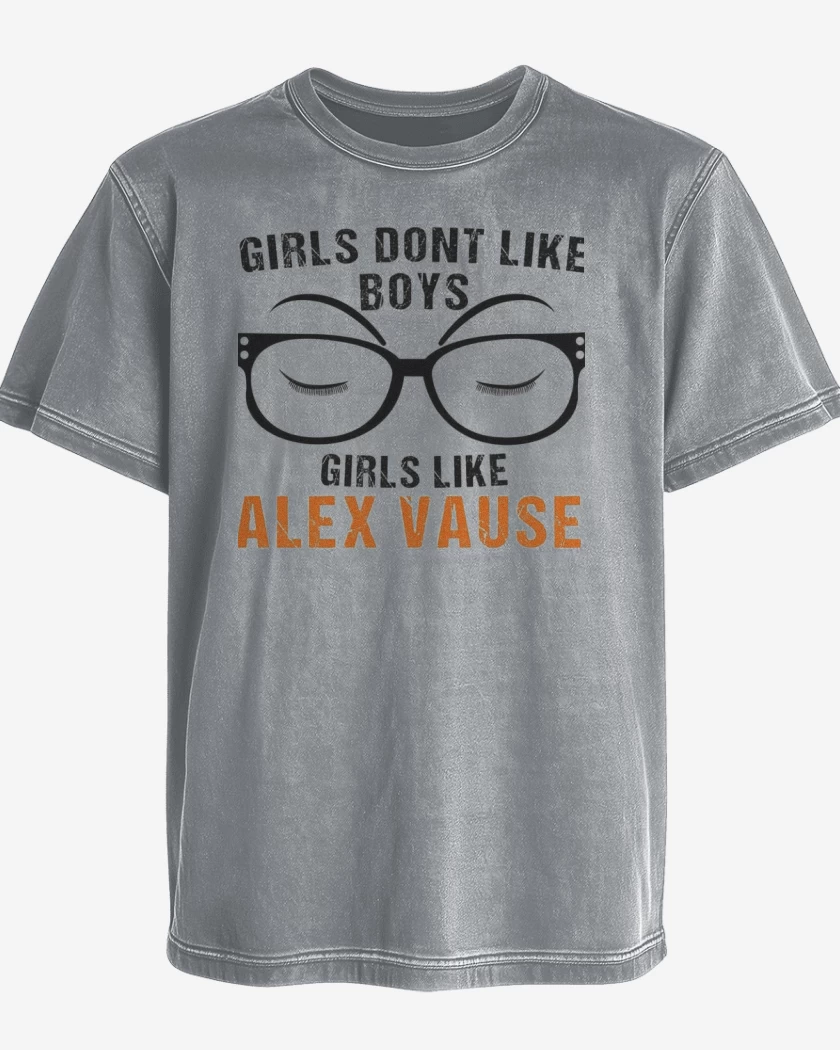 Polera desgastada Gris Melange de ORANGE 2 
