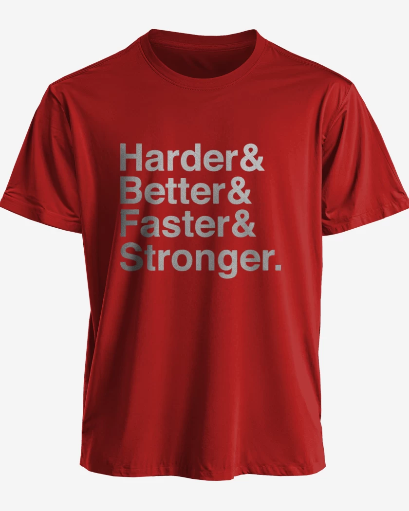 Polera Harder Better Faster Stronger