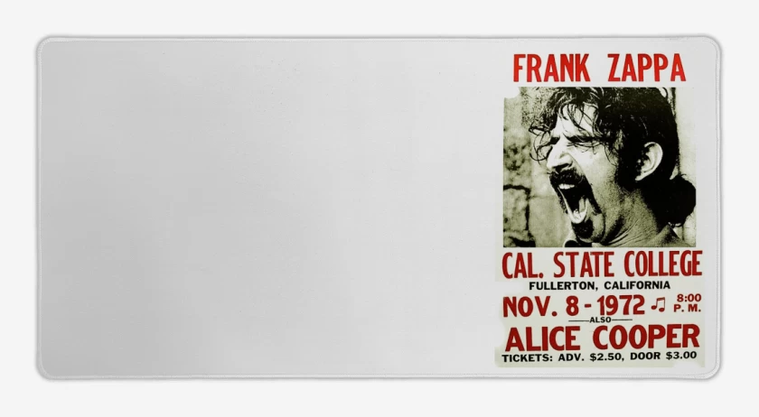 Mouse pad Gamer Blanco de ZAPPA 