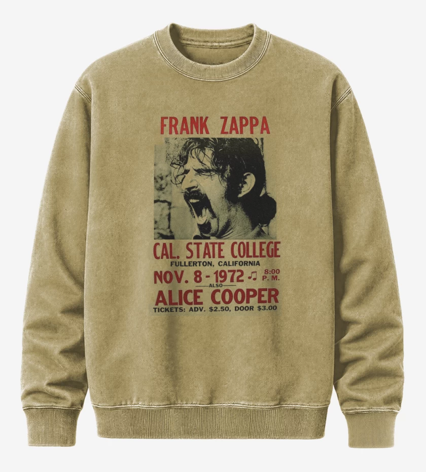 Poleron Polo Acid Wash Beige de ZAPPA 