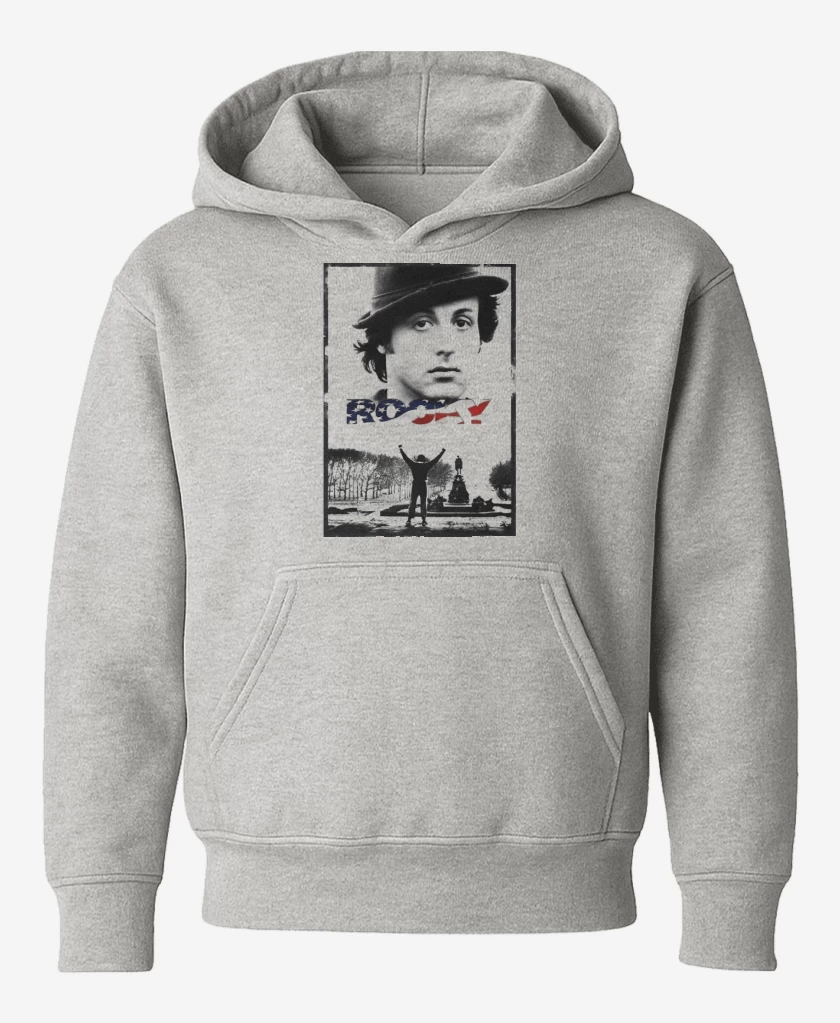 Poleron de niño Gris Melange de Rocky 2
