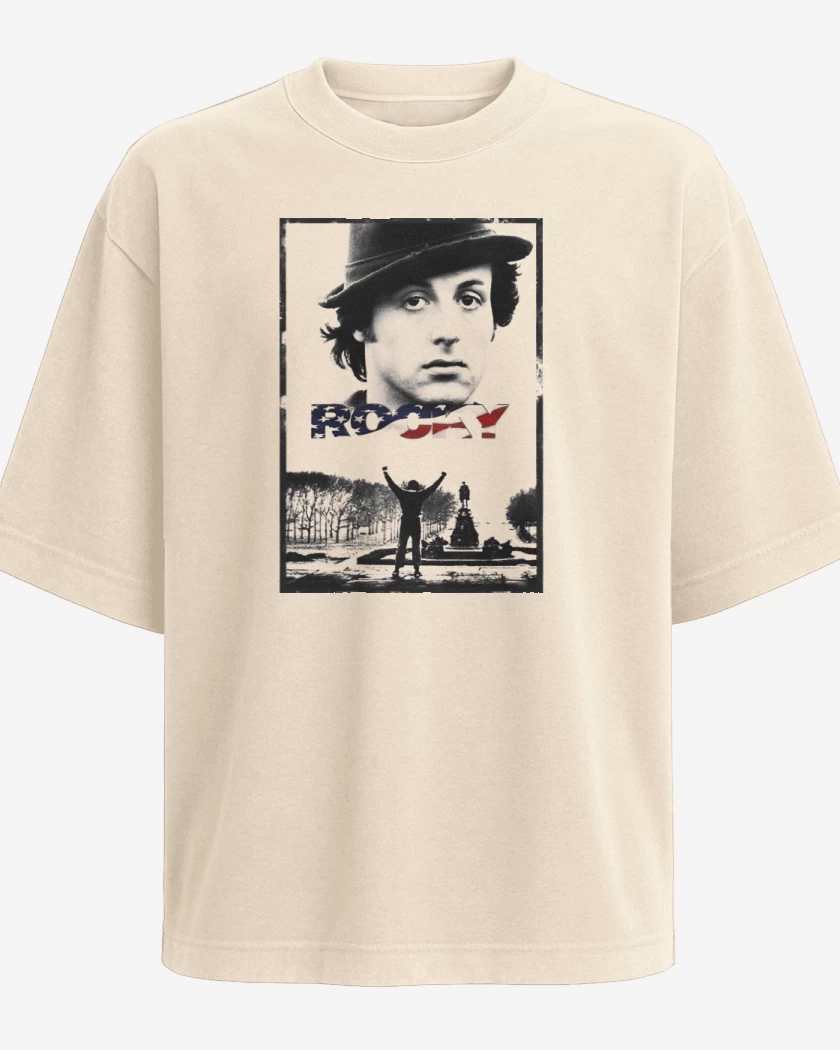 Polera Oversize Beige de Rocky 2