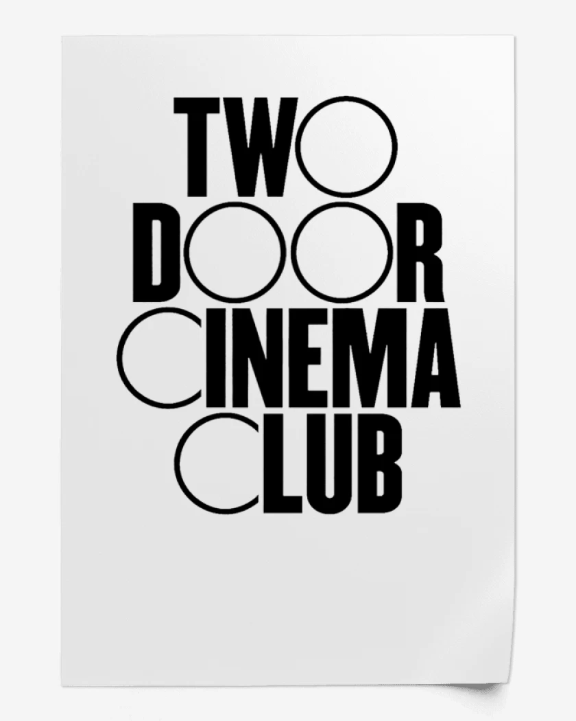 Print Blanco de Two door cinema 