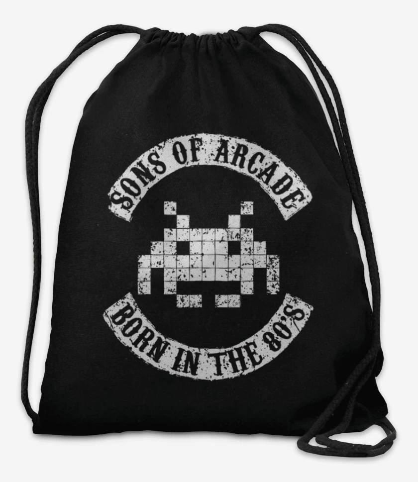 Mochila Negro de Sons of arcade