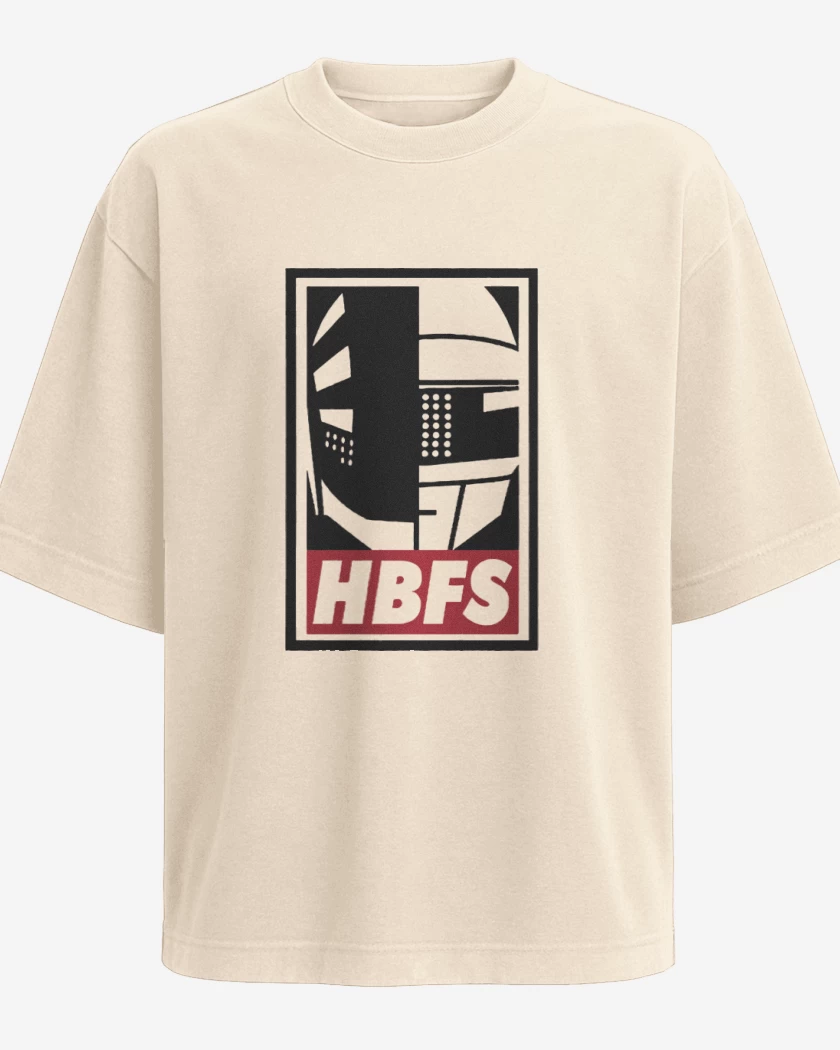 Polera Oversize Beige de HBFS
