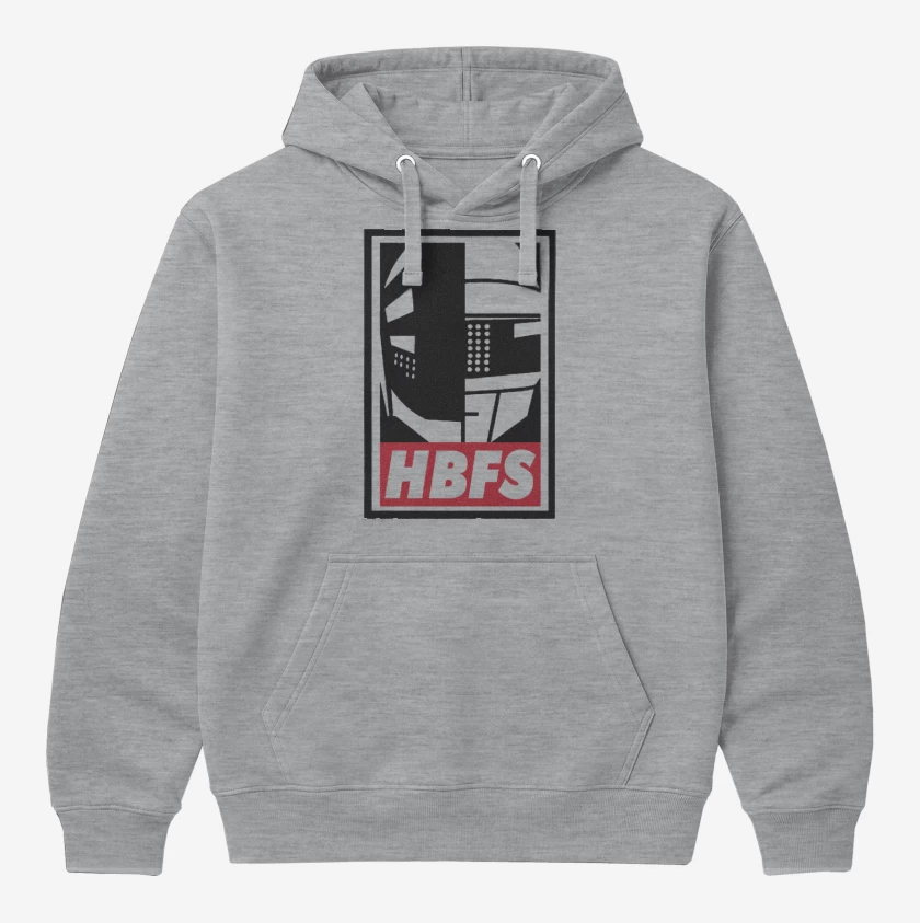 Polerón Canguro Gris Melange de HBFS