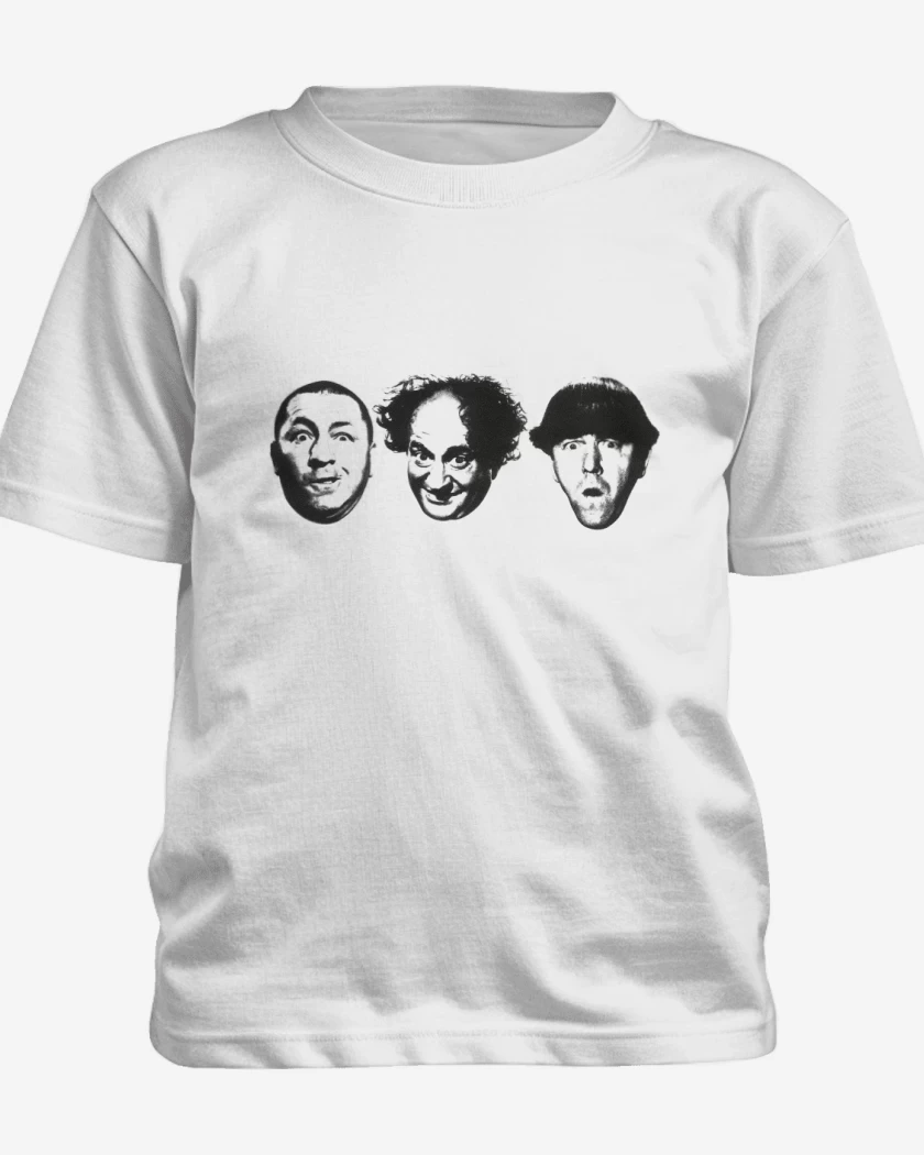 Polera de niño Blanco de Tres chiflados
