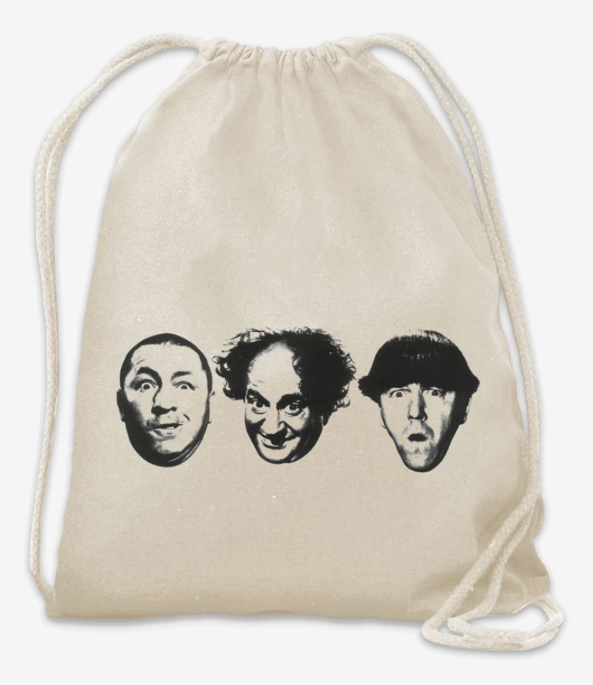 Mochila Blanco de Tres chiflados