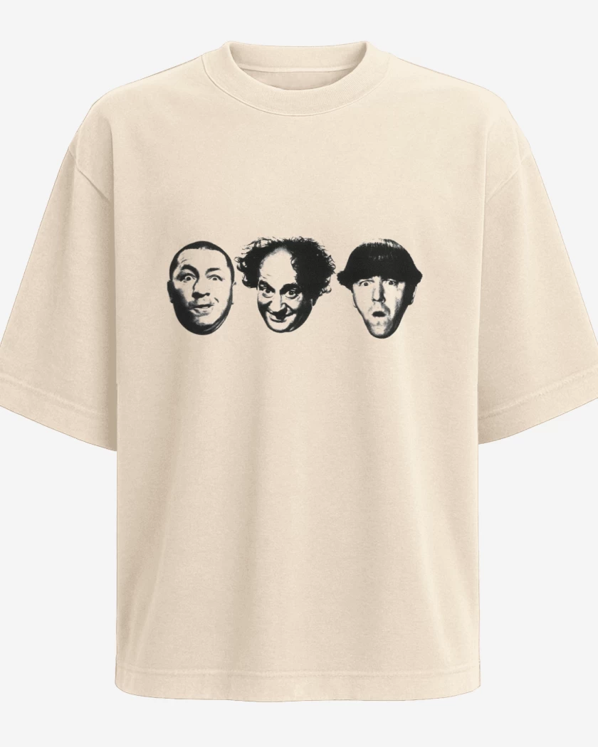 Polera Oversize Beige de Tres chiflados