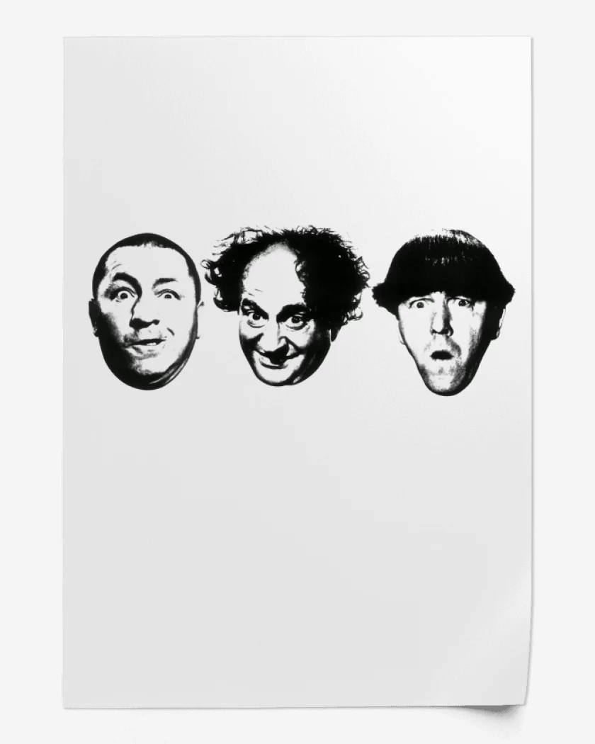 Print Tres chiflados