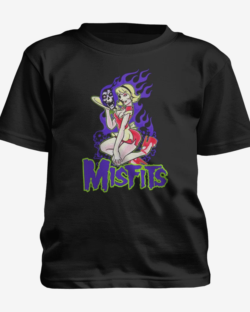 Polera de niño Negro de Misfits 3