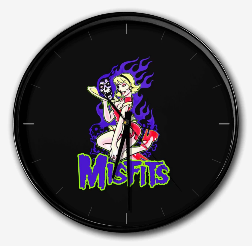 Reloj Negro de Misfits 3