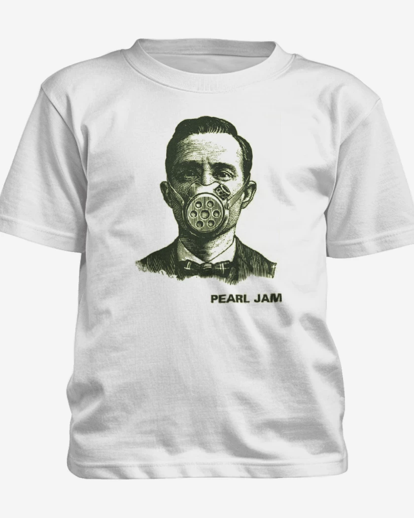Polera de niño Blanco de Pearl Jam 2 