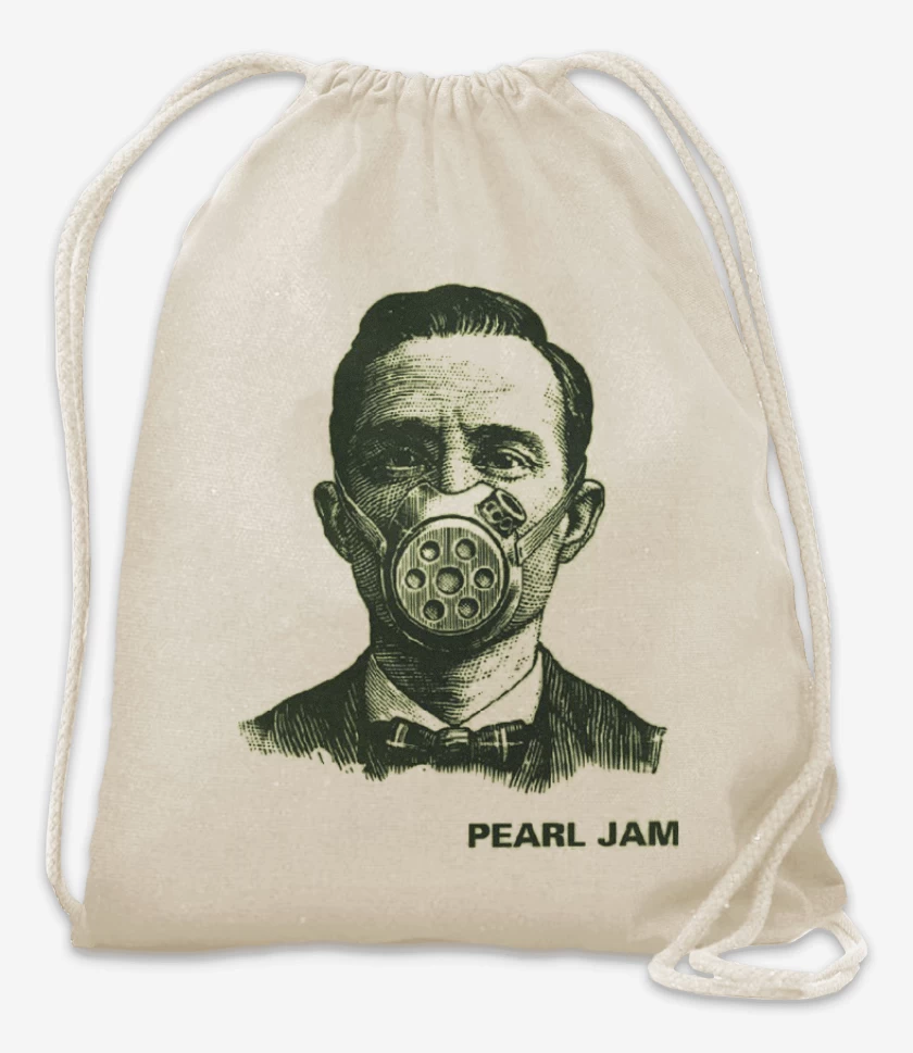 Mochila Blanco de Pearl Jam 2 