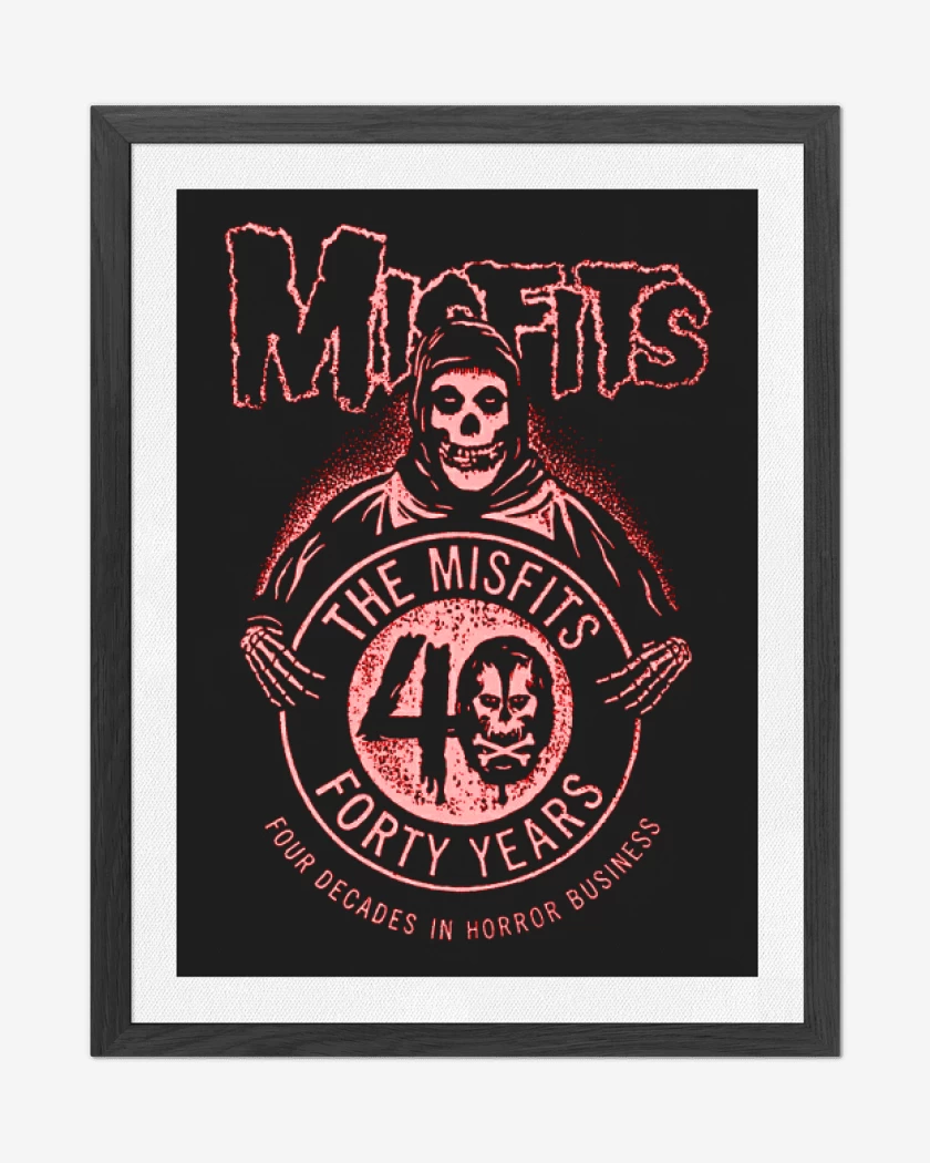 Cuadro decorativo Misfits 40 years