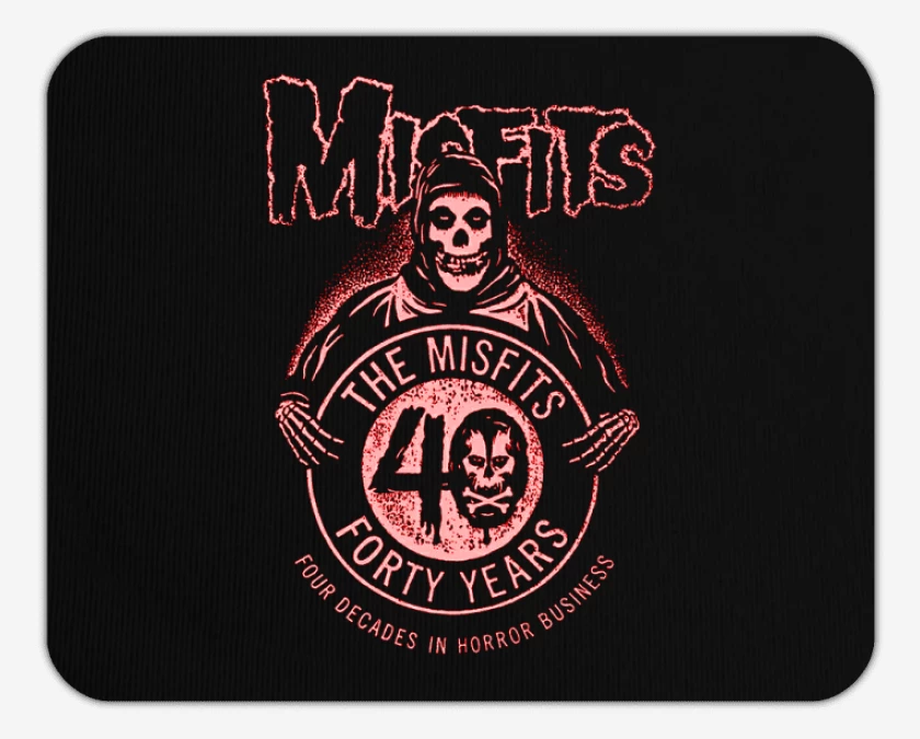 Mousepad Misfits 40 years