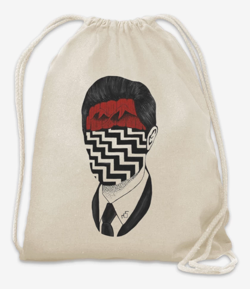 Mochila Blanco de Twin Peaks