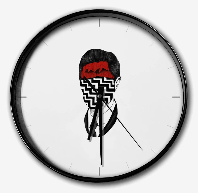 Reloj Blanco de Twin Peaks
