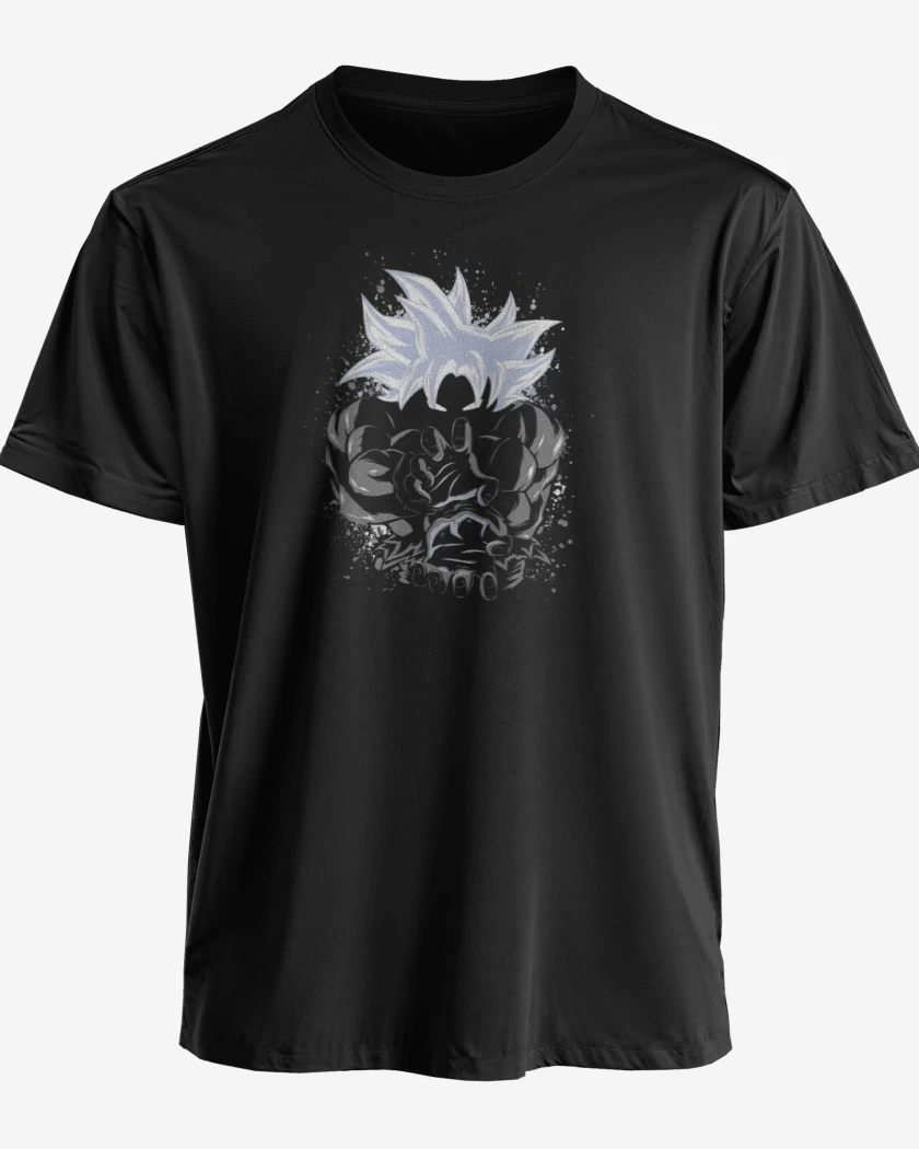 Polera premium Negro de Goku hame ha