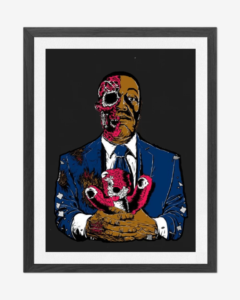 Cuadro decorativo Negro de Dead gus fring