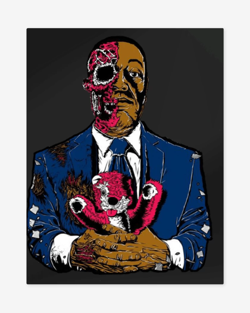Print metalico Dead gus fring