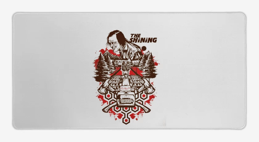 Mouse pad Gamer Blanco de El resplandor laberinto