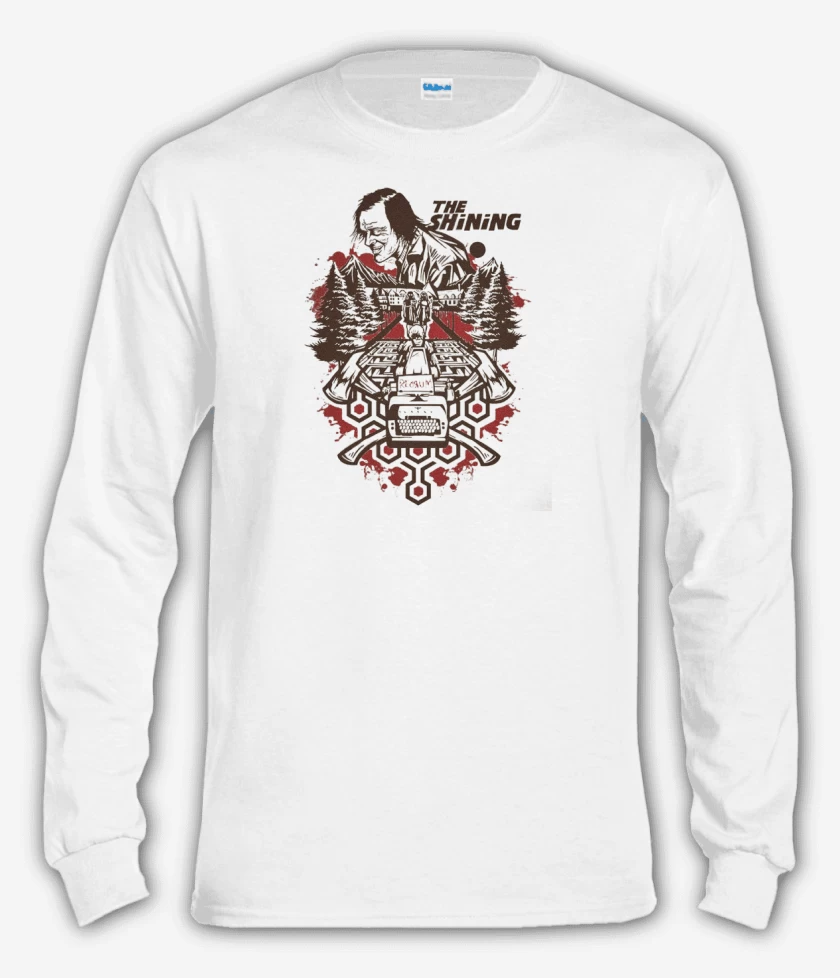 Polera manga larga Blanco de El resplandor laberinto