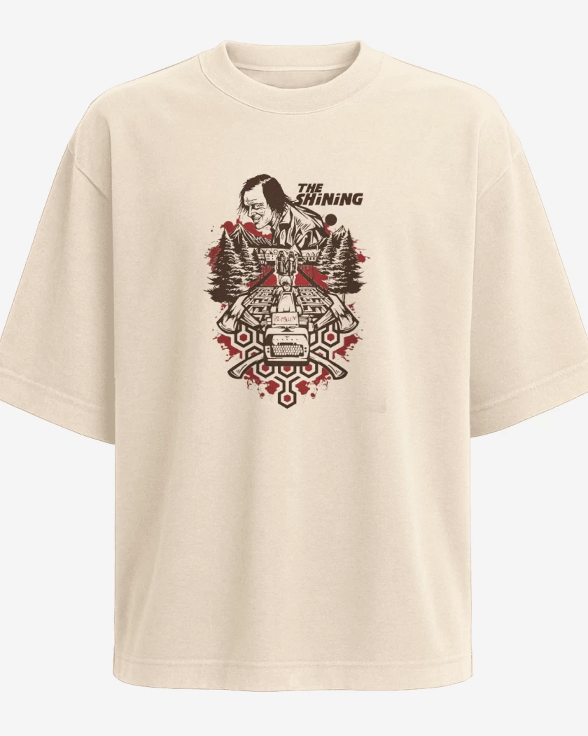 Polera Oversize Beige de El resplandor laberinto