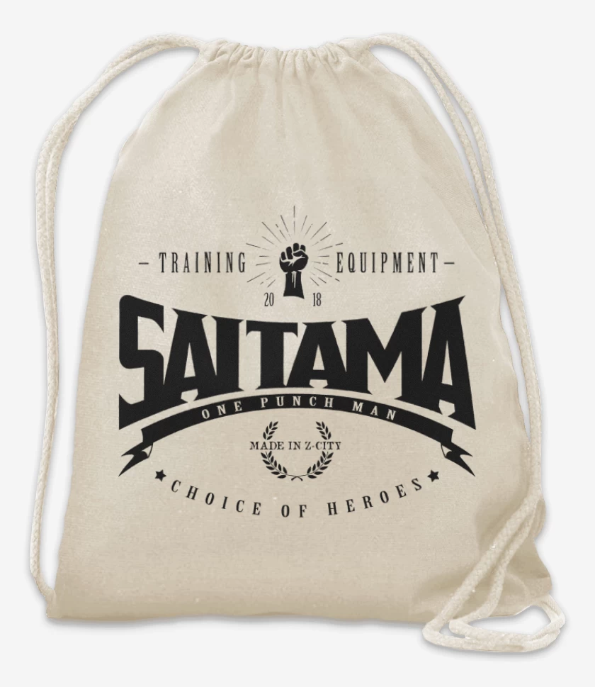 Mochila Blanco de Saitama Training equipment