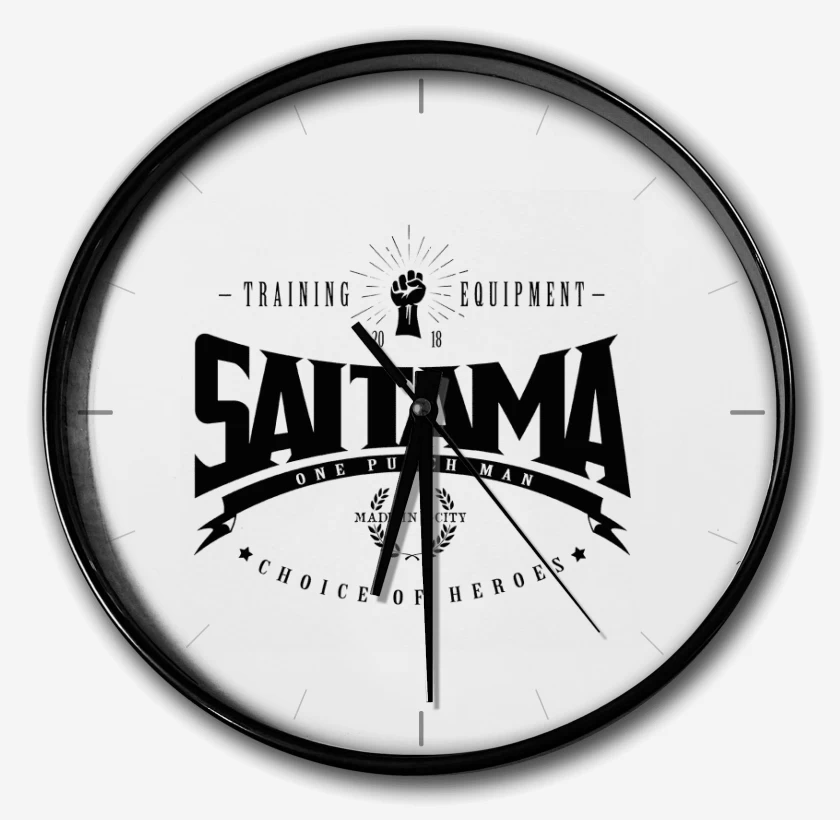 Reloj Blanco de Saitama Training equipment