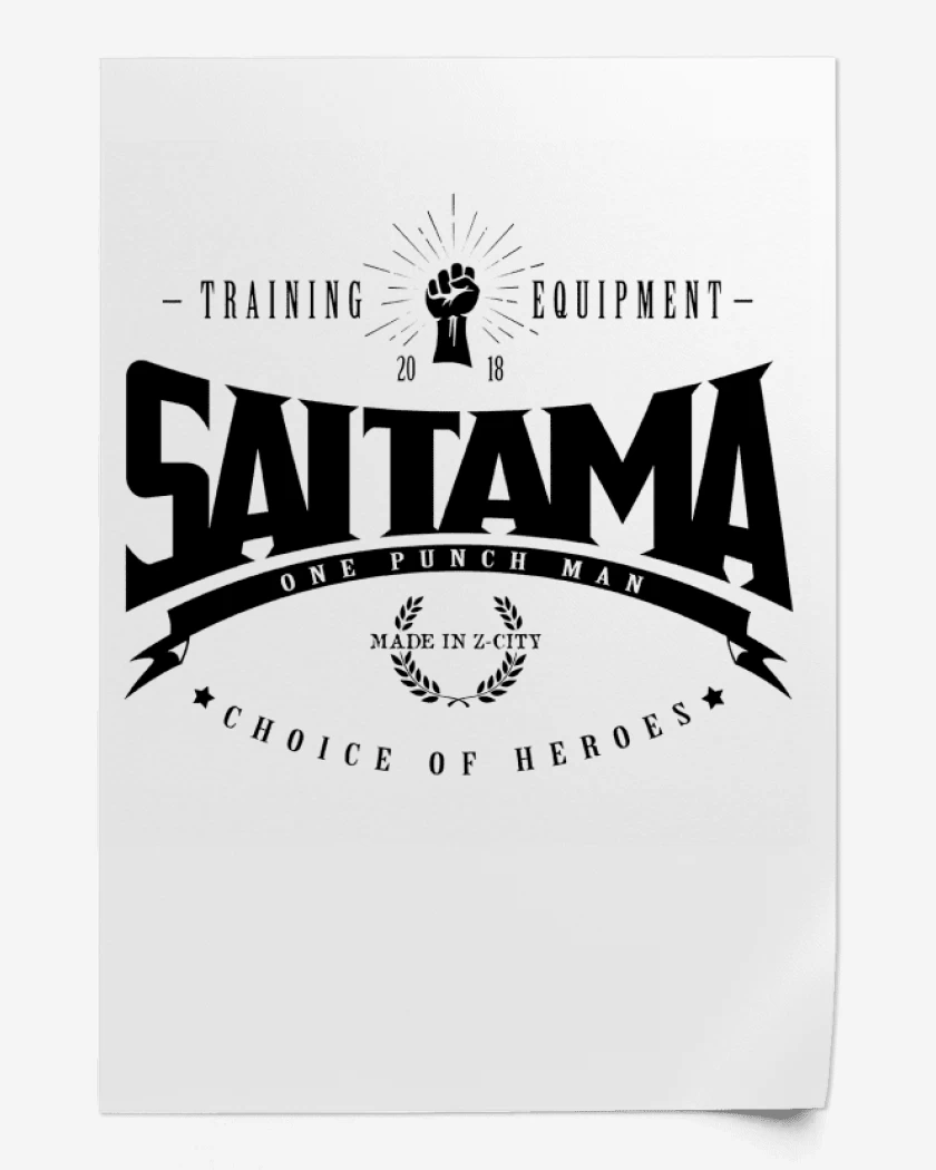 Print Saitama Training equipment