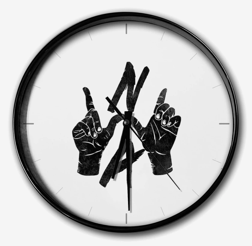 Reloj Blanco de N.W.A