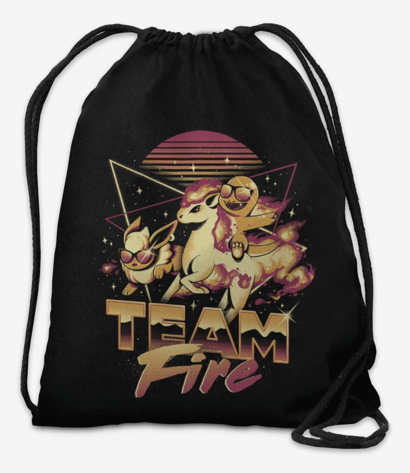 Mochila Negro de Team Fire