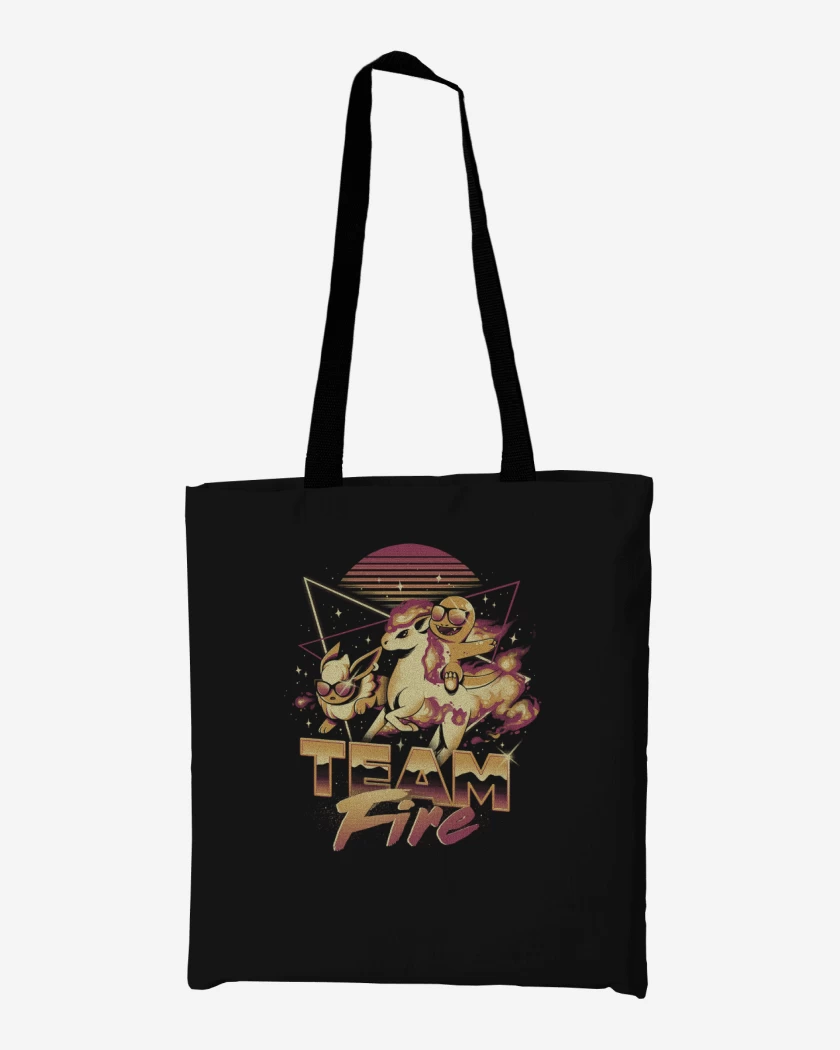 Totebag Negro de Team Fire