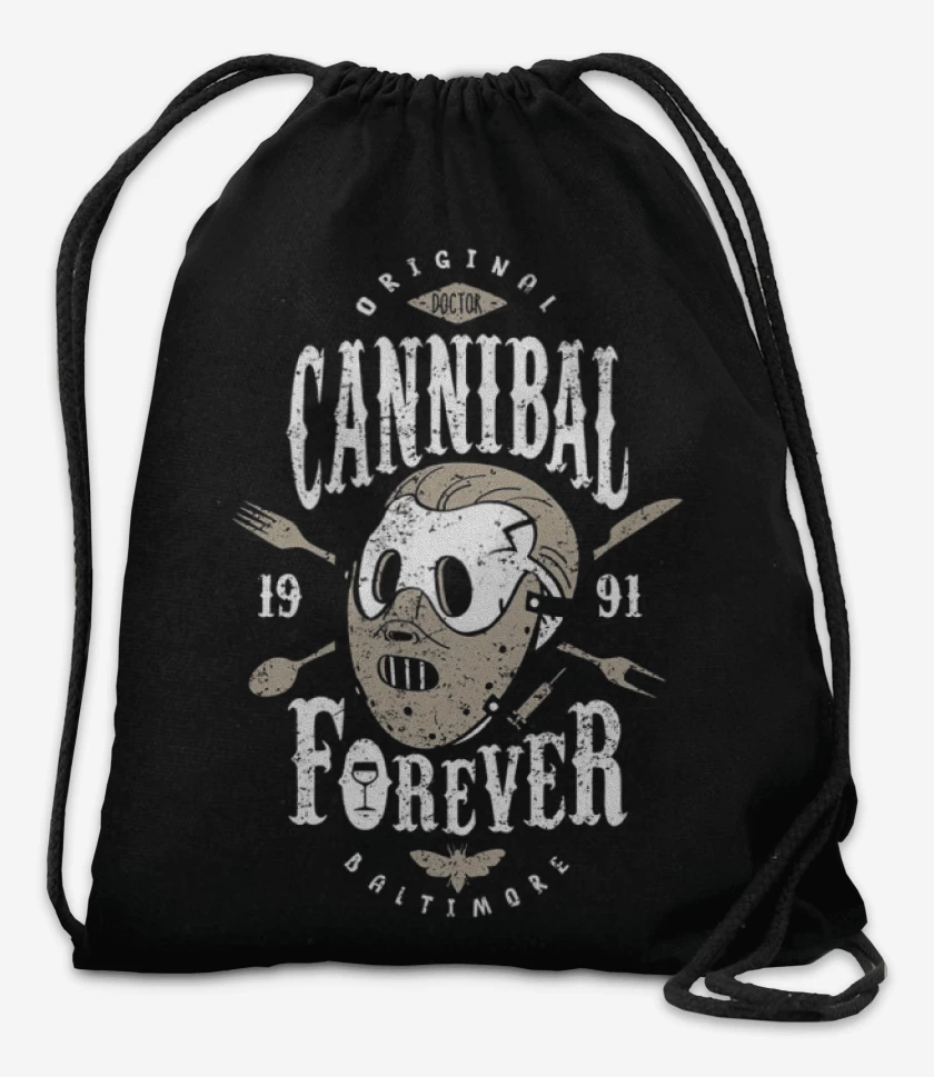 Mochila Negro de Lecter Cannibal