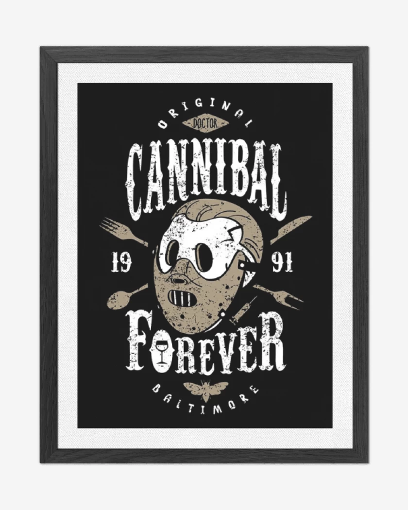 Cuadro decorativo Lecter Cannibal