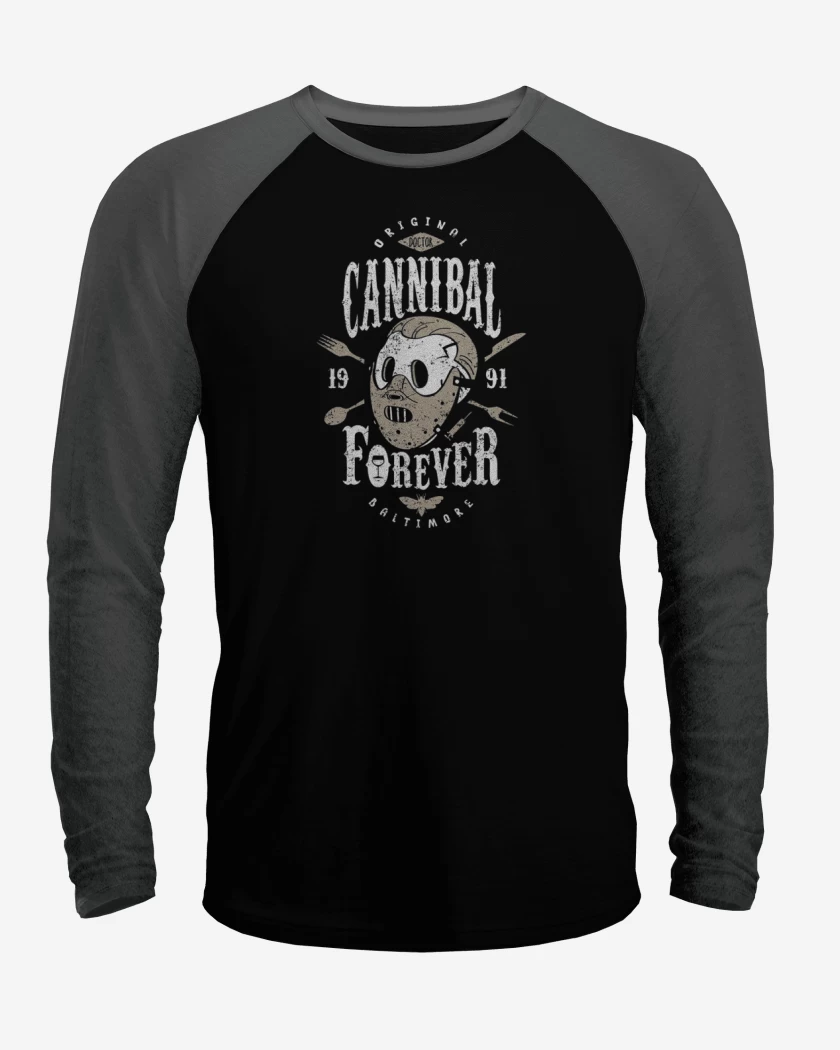 Polera Raglan Lecter Cannibal