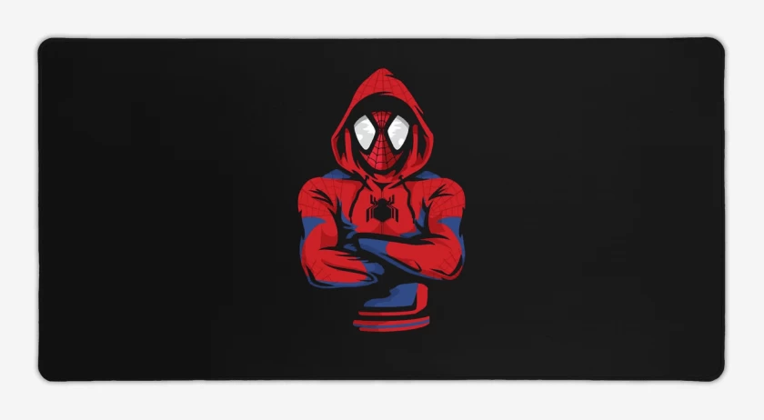 Mouse pad Gamer Negro de Spider Boy 