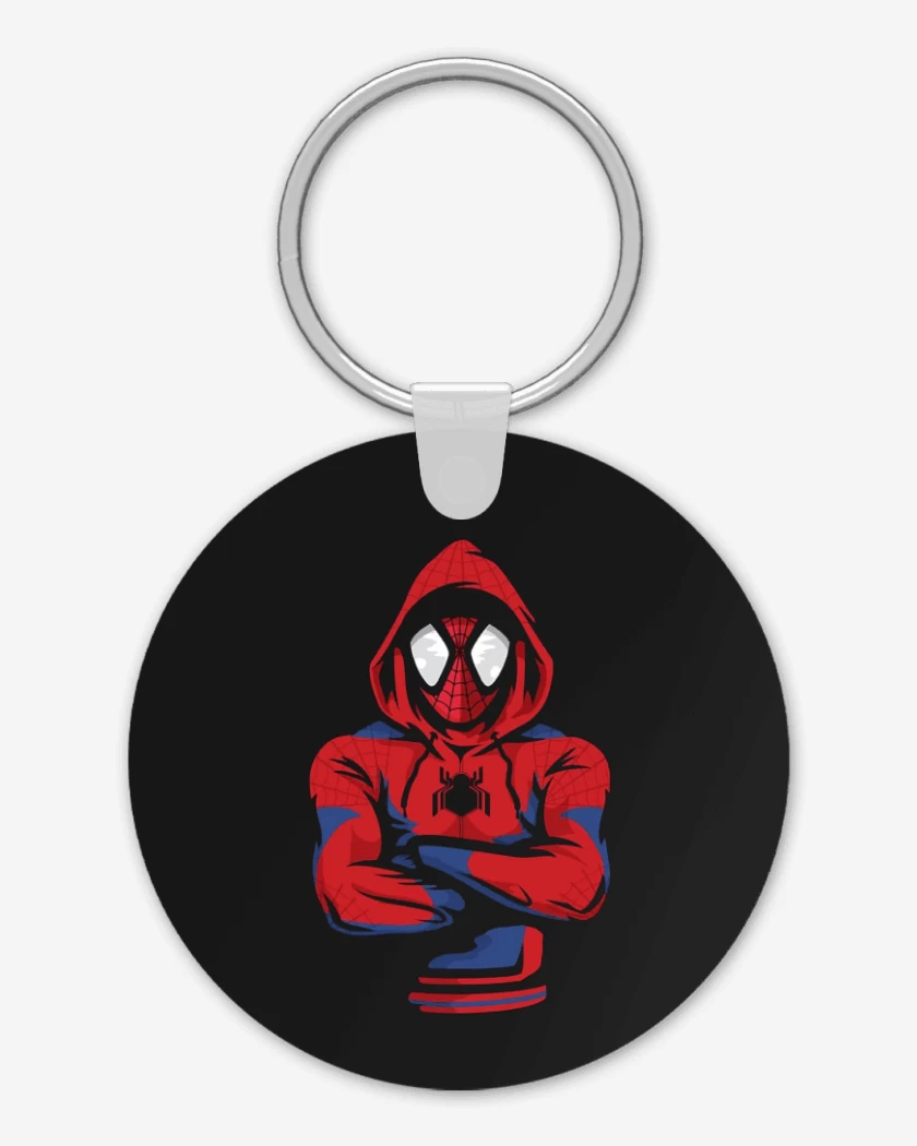 Llavero Negro de Spider Boy 